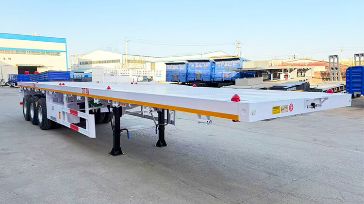 3 Axle 40 Ft Flatbed Trailer for Sale in Nigeria