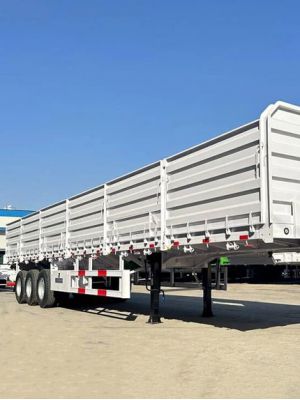 Remorque Semi Plateau a de Semi Remorque 40 Pieds